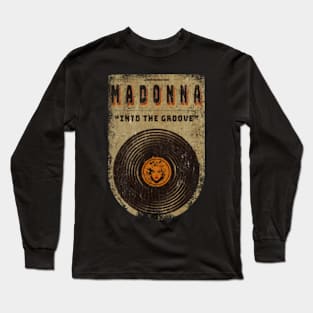 Vinyl vintage || Madonna || Borderline Long Sleeve T-Shirt